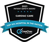 Top 10% in Nation for Cardiac Care Patient Safety